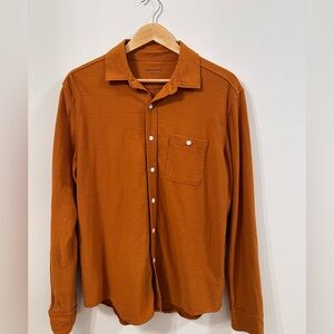 UNTUCKit Men's Rust Button Down Shirt